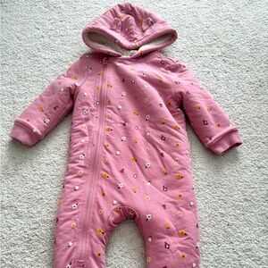 Joe Fresh Pink Floral Winter Suit